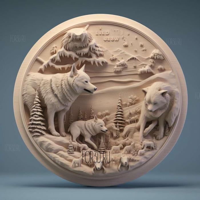 Eight Below movie 1 stl model for CNC